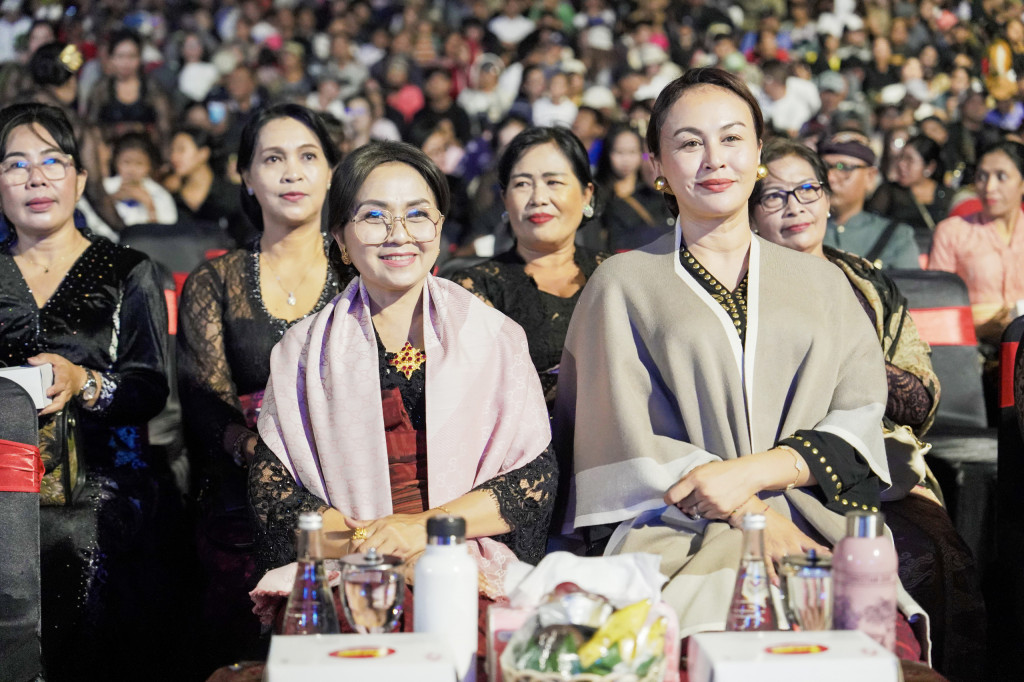 Ketua TP PKK Badung Apresiasi Penampilan Gong Kebyar Anak-Anak Duta Badung